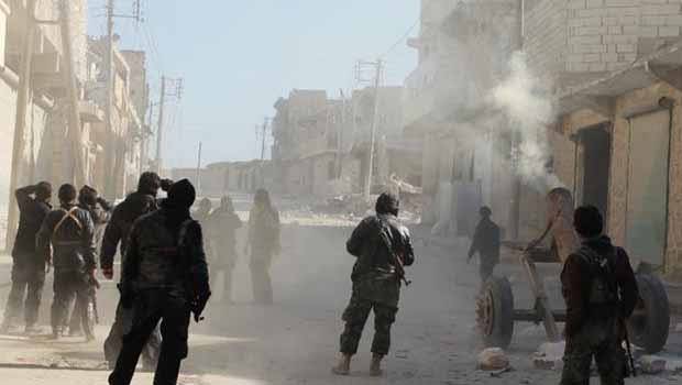El Nusra teröristleri Halep yakınlarındaki Kürt köylerini bombaladı