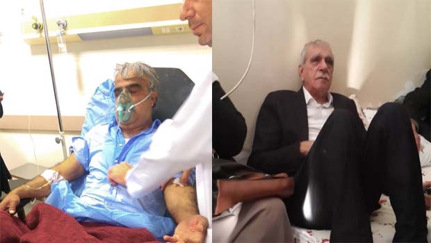 Nusaybin yürüyüşüne su ve gaz bombası: HDP’li Sancar hastanelik edildi