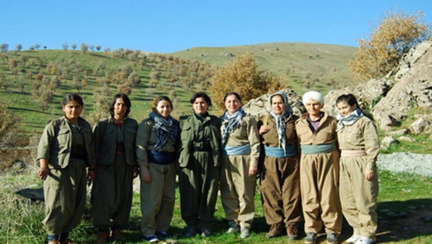 PDKİ ve PKK'li kadınlar, Berbizin dağında bir araya geldi