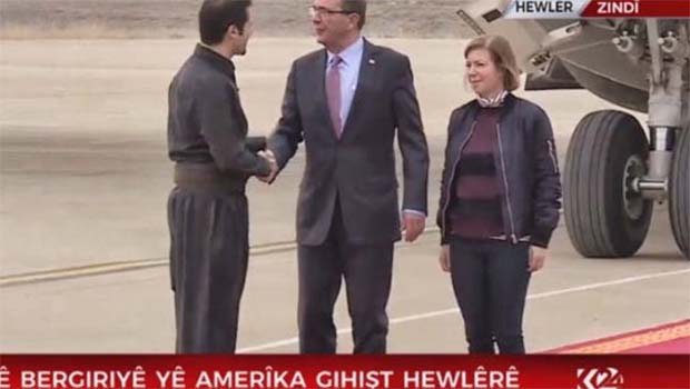 ABD Savunma Bakanı Carter Erbil’e geldi