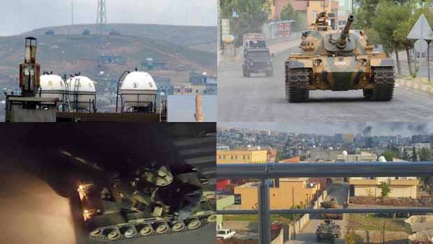 Şırnak'ta mahalleler tanklarla dövülüyor