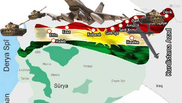 Türkiyenin Rojava’yı İşgal Planı