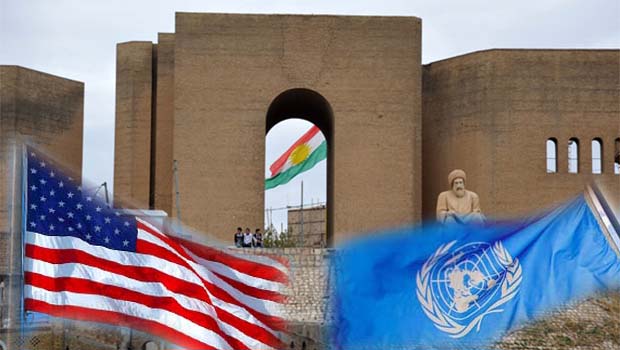 Kürdler, Güney Kürdistan'ın sınırları için ABD ve BM ile anlaştı