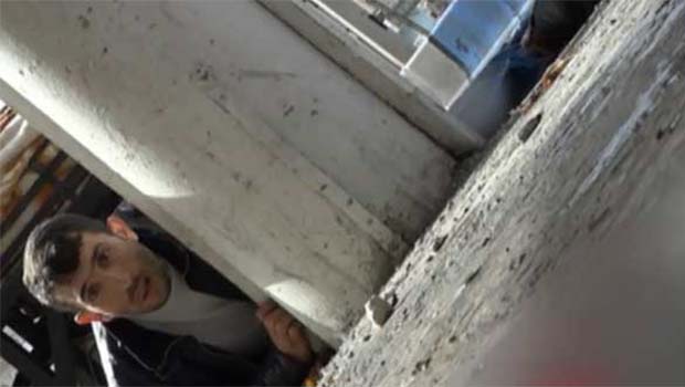 Kameramanın da yaralandığı Cizre'deki saldırı anı ve sonrası