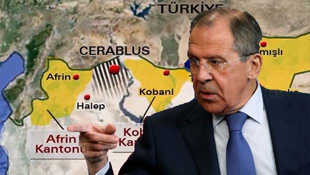 Lavrov: Türkiye, Rojava'da Kürtlerin güç birliğini engellemek istiyor