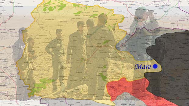 Demokratik Suriye Güçleri, Mare'yi ele geçirdi