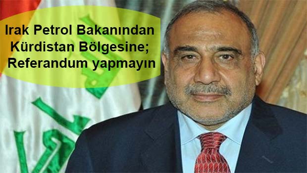 Irak Petrol Bakanı: Kürdler 10 yıl daha Irak'la birlikte kalmalı