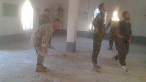 IŞİD'in yıktığı Camii'yi onarıp adını 'Peşmerge Camii' koydular