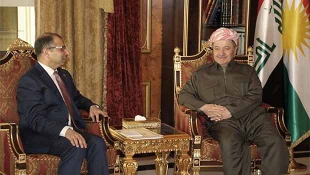 Başkan Barzani, Cuburi ve Amiri'yi kabul etti