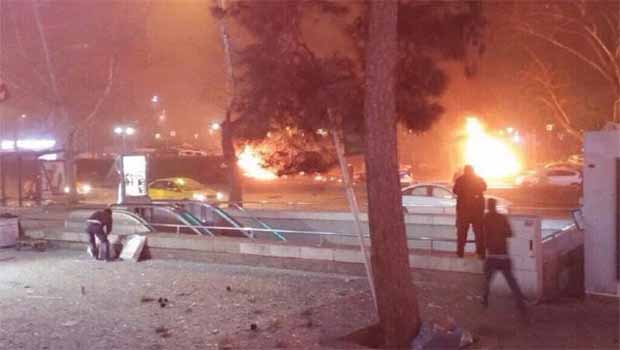 Ankara'da patlama: 37 ölü 125 yaralı