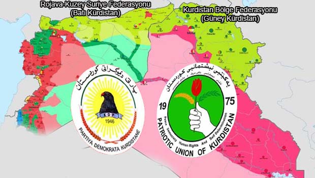 PDK - YNK: Federasyon, Rojava Kürdlerinin en doğal hakkıdır!