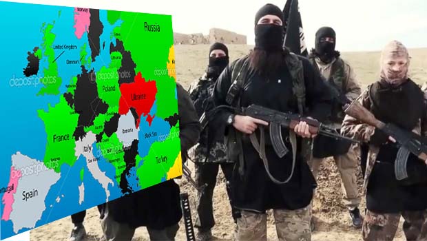 IŞİD tehdit etti, Avrupa Alarmda