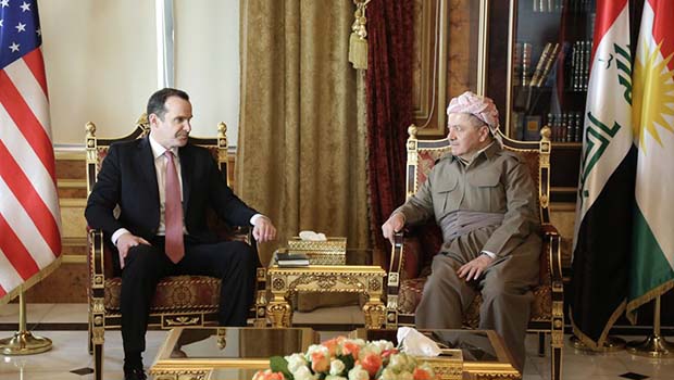 Başkan Barzani ve Mcgurk Görüşmesi