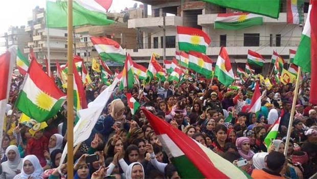 Rojava'da Kürdistan Bayrağına saygısızlık!