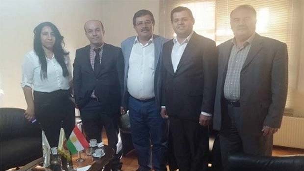 HDP ve DBP’den bir heyet PDK Ofisini ziyaret etti
