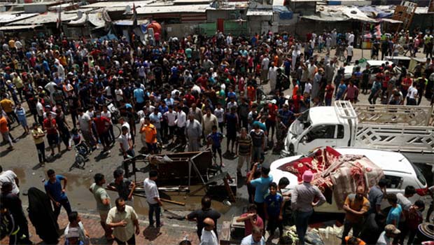 Bağdat'ta bombalı saldırı! Ölü sayısı 80'e yükseldi