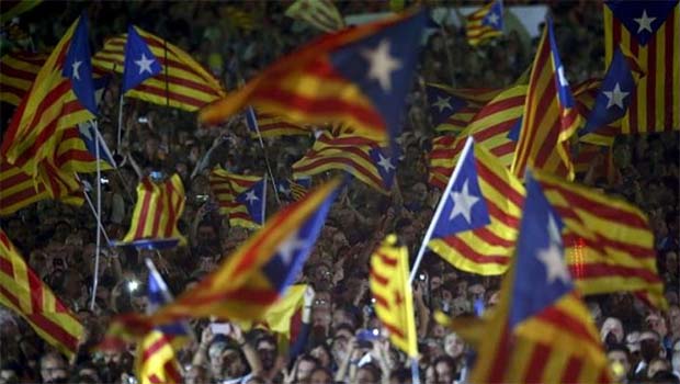İspanya Kral Kupası final maçında 'Bağımsız Katalonya' tezahüratları