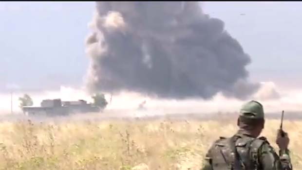 Peşmerge IŞİD’in canlı bomba aracını havaya uçurdu!