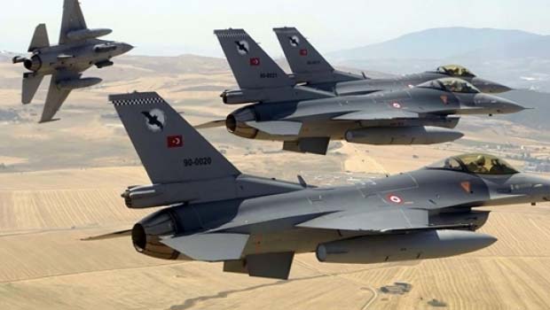 TSK'den, Güney'deki PKK mevzilerine hava saldırısı