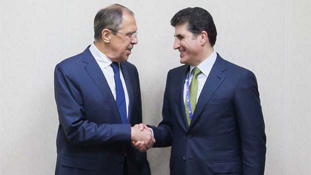 Barzani Lavrov ile görüştü
