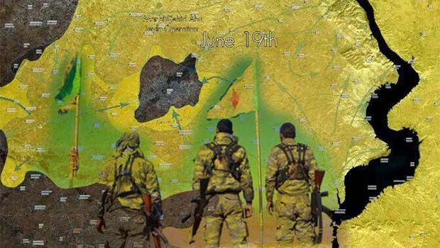 Saldırıları püskürten Kürt güçleri Menbic merkeze ilerliyor
