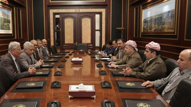 Başkan Barzani PSK heyetini kabul etti 