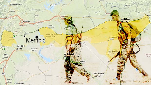 Menbic’e saldıran  61 IŞİD'li öldürüldü