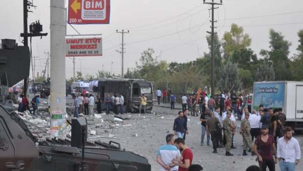 Diyarbakır’da trafik müdürlüğü yakınında patlama