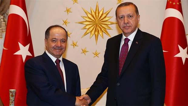 Barzani-Erdoğan görüşmesi