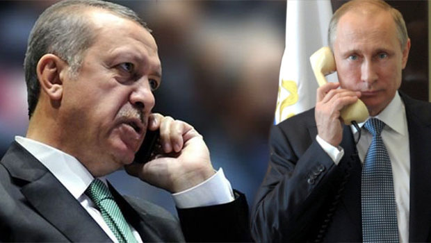 Erdoğan ve Putin Cerablusu görüştü