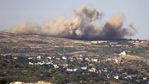 İsrail ordusu Suriye'yi vurdu 