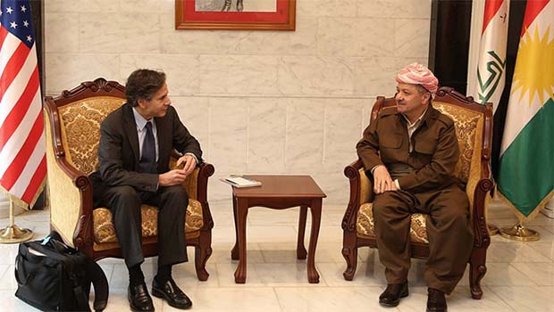 ABD heyeti, Başkan Barzani ile görüşüyor