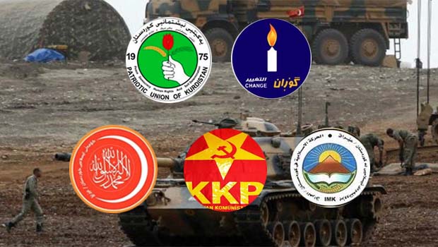 5 Kürt partisi: Türk askerinin Başika'da bulunması yasadışıdır