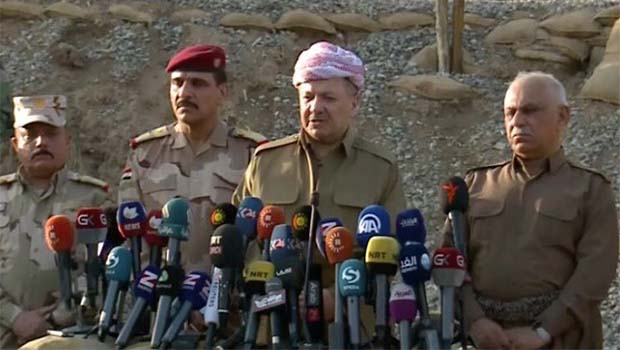 Başkan Barzani Musul Cephesinde: Bugün Tarihi bir gün