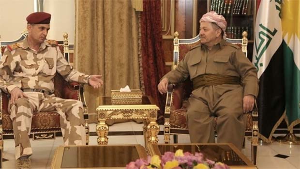 Barzani Irak Genelkurmay Başkanı'nı kabul etti