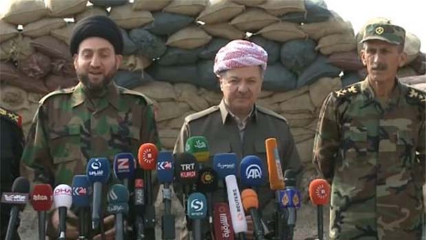 Başkan Barzani: ABD için değil Kürdistan için savaşıyoruz