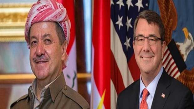 Başkan Barzani, ABD Savunma Bakanı ile telefonda görüştü