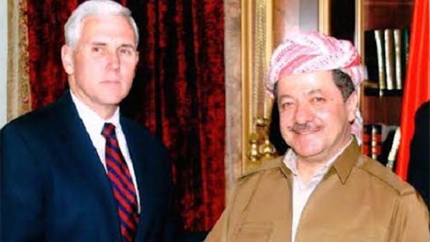 Başkan Barzani ve ABD'nin Başkan Yardımcısı telefonda görüştü