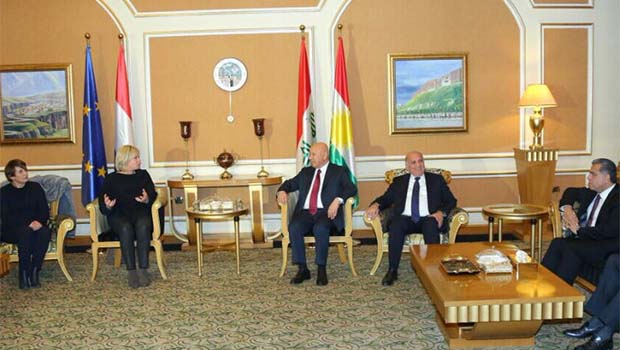 Hollandalı 2 bakandan Kürdistan'a ziyaret