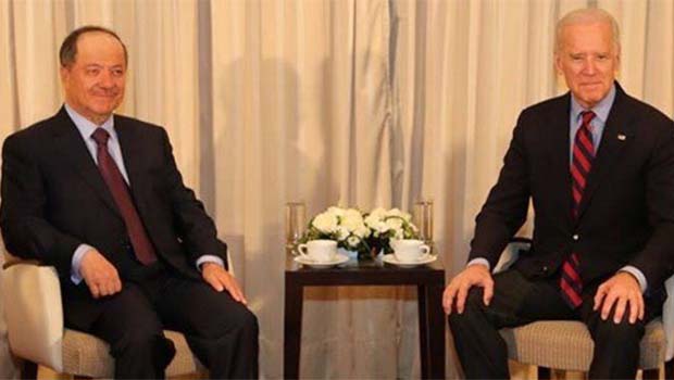 Barzani ve Biden Davos'ta bir araya geldi