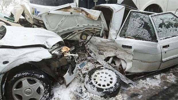 Urfa'da 30 araç birbirine girdi: Onlarca yaralı var