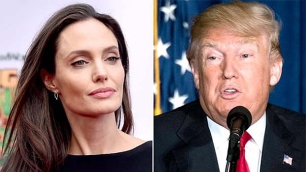 Angelina Jolie'den Trump'a tepki