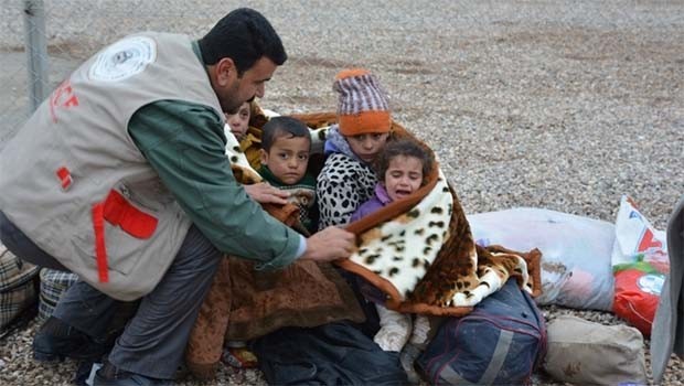 Barzani Yardım Vakfı'ndan, Musul'da kurtarılan bölgelere de yardım