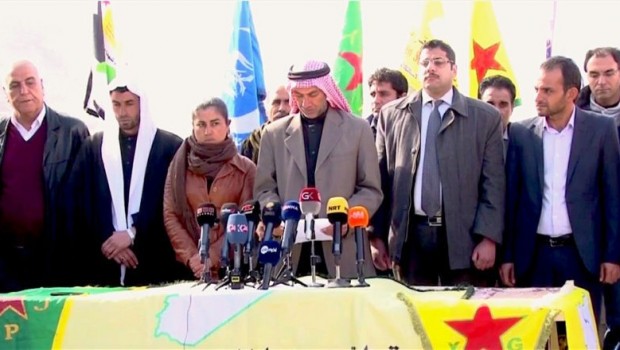 Rakka'daki Arap Aşiretlerden Suriye Demokratik Güçleri'ne Destek