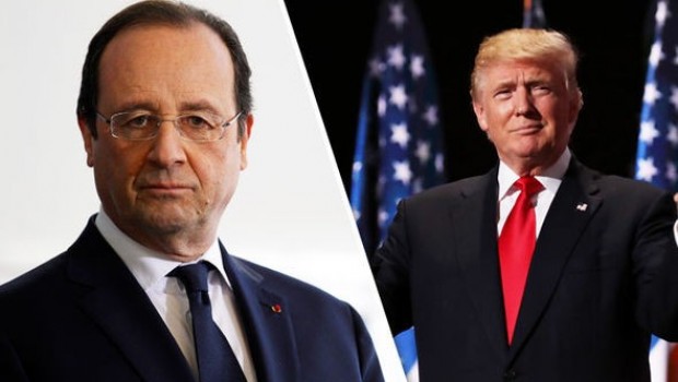 Hollande'dan Trump'a sert çıkış!