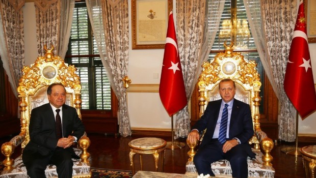 Barzani ve Erdoğan görüştü