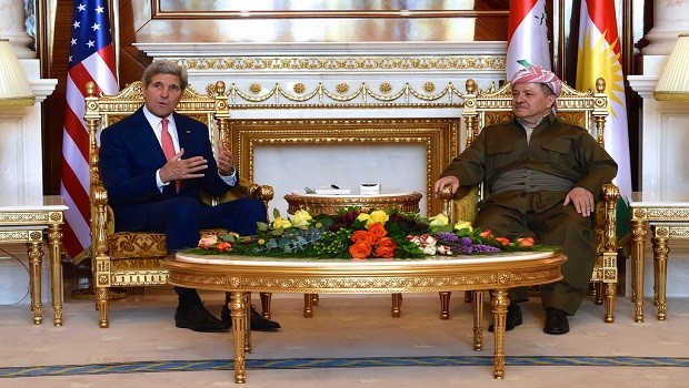 Kerry'den, Başkan Barzani'ye mektup