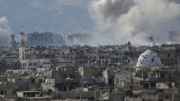 Şam'a hava saldırısı: Çok sayıda ölü var!