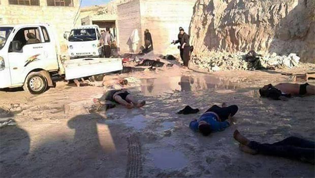 İdlib'den korkunç görüntüler... Kimyasal katliam