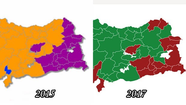 Referandumda Kürt kentlerinde dikkat çeken detay...